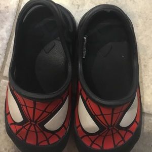 Size 8 Spider-Man sandals